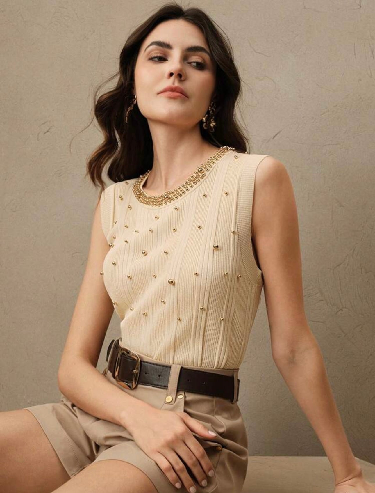 Blusa Hilo Perlas