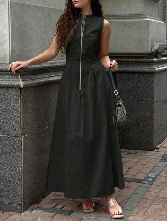 Vestido Largo Cierre